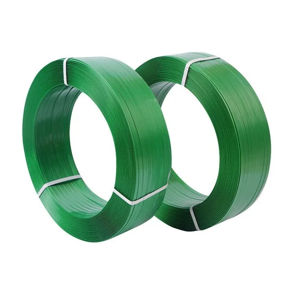 Dây đai PET xanh lá sản xuất tại xưởng TABI